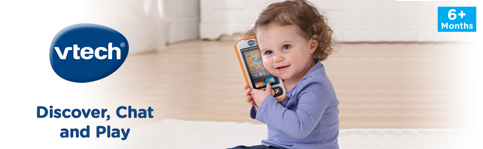 VTech 80-138123 Baby Telephone (In Dutch), Unisex Child