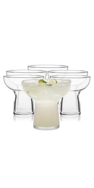 Libbey Stemless Margarita Glasses, Set of 6