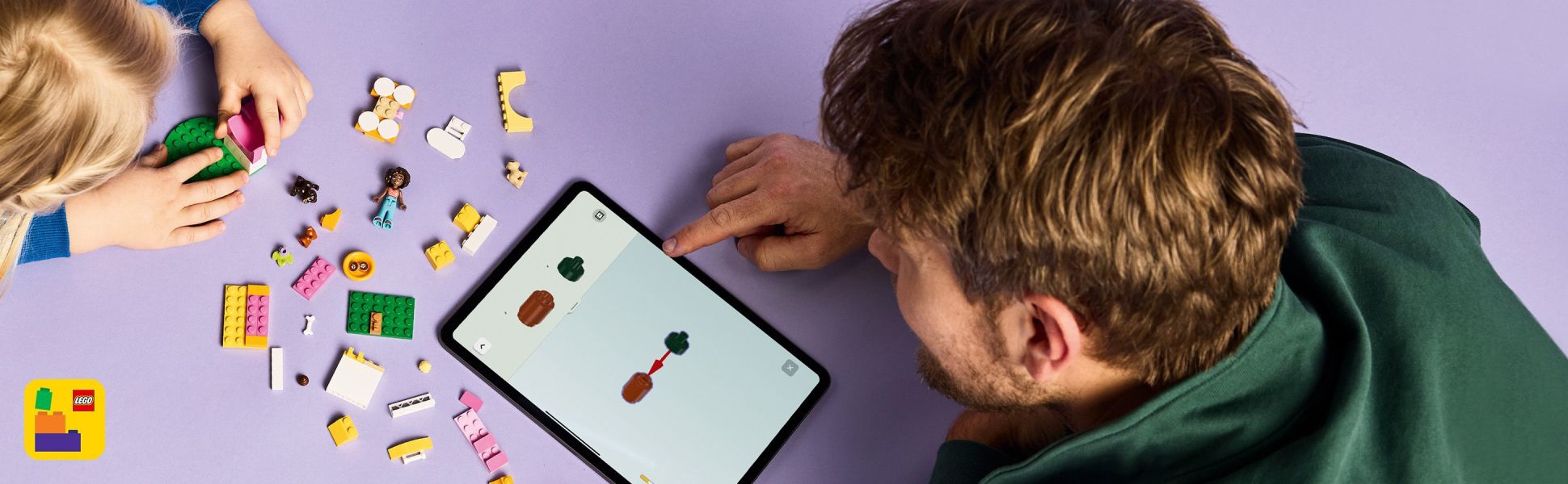 Builders can zoom in, rotate sets in 3D and track progress using the fun, intuitive LEGO Builder app.
