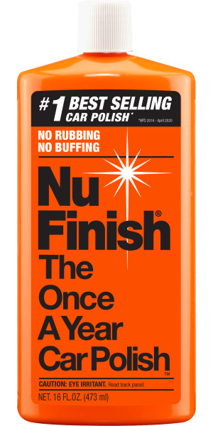 Nu Finish The Once A Year Car Polish, 16 oz. bottle