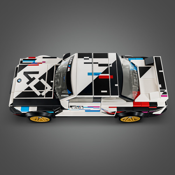 The LEGO Group and BMW have co-created the unique livery.