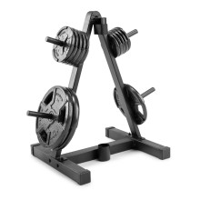 Weight Plate Holder Storage Rack Home Gym Tree Stand Barbell Plates Organizer 