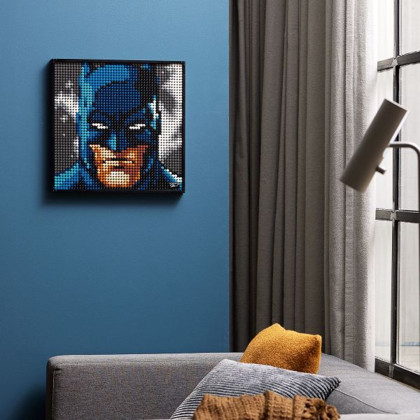 LEGO Art Jim Lee Batman Collection 31205 Building Blocks - Superhero Canvas  Wall Decor with Joker, Harley Quinn, or Batman Portraits, DC Comics DIY  Poster, Gift Idea for Men, Women, and Adults 