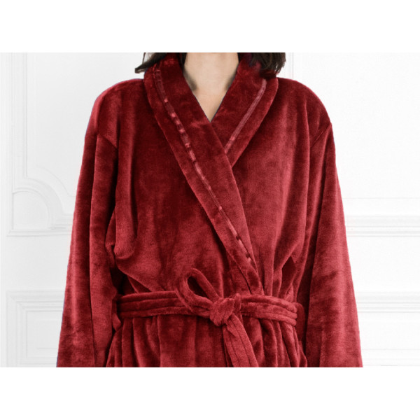PAVILIA Plush Robe For Women, Grey Fluffy Soft Bathrobe, Lightweight Fuzzy  Warm Spa Robe, Cozy Fleece Long House Robe, Satin Trim, 2XL-3XL