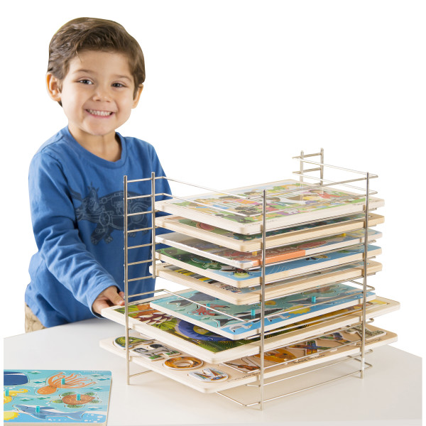 Chunky puzzle hot sale rack