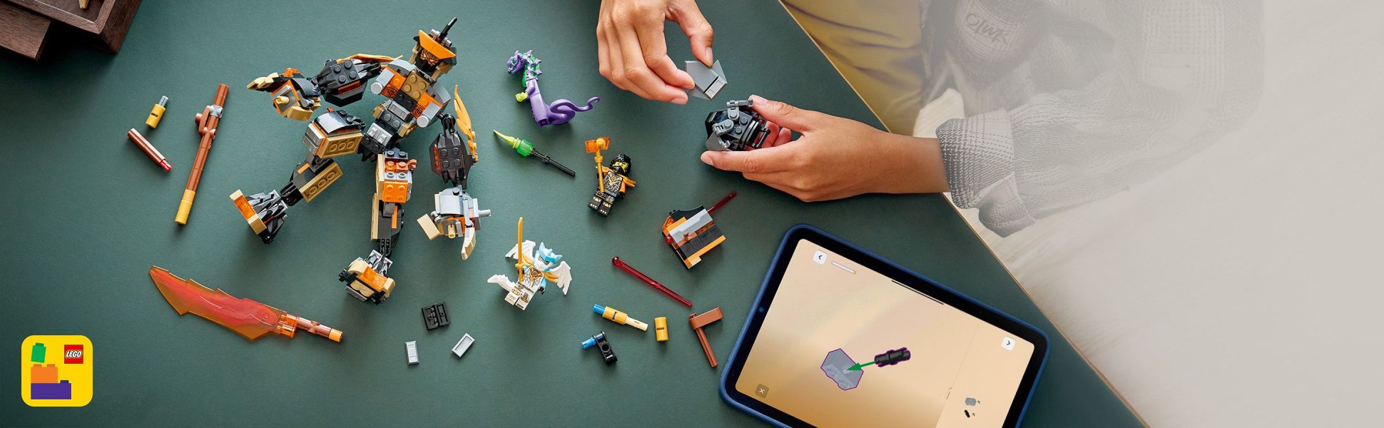 Builders can zoom in, rotate sets in 3D and track their progress using the fun, intuitive LEGO Builder app.
