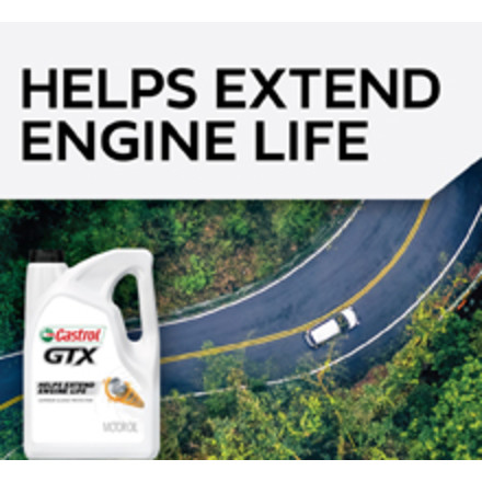 Castrol GTX High Mileage Synthetic Blend 5W-30 Motor Oil: Helps Protect  Emission Systems, 1 Quart 149D6A - Advance Auto Parts