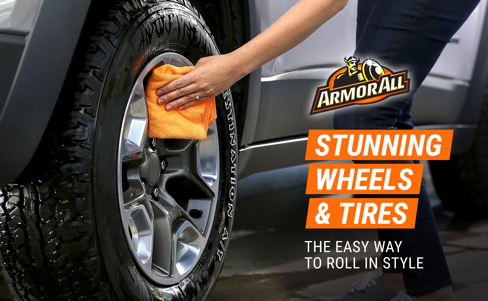 Armor All 20oz Tire Foam Automotive Wheel Cleaner : Target