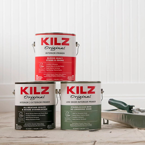 KILZ 13 oz. Mold & Mildew White Oil-Based Interior and Exterior