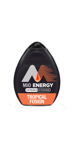 MiO Energy Tropical Fusion Sugar Free Water Enhancer, 1.62 fl oz Bottle 