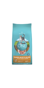 Purina ONE Tender Selects Dry Cat Food for Adult Cats High