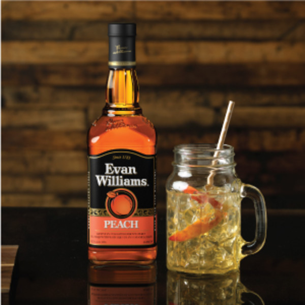 Evan Williams Spiced Cider Apple Whiskey Liqueur, 750 ml Bottle
