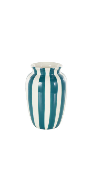 Modern Teal Ceramic Vase