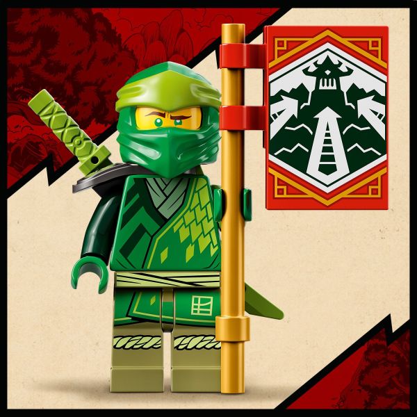  LEGO NINJAGO Lloyd's Race Car EVO, 71763 Toys for Kids 6 Plus  Years Old with Quad Bike, Cobra & Python Snake Figures, Collectible Mission  Banner Set : Toys & Games