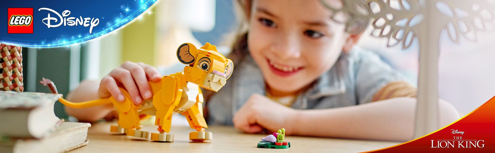 Appeal to kids and The Lion King fans with a LEGO Disney buildable model with a rotating head, movable legs, tail and more.