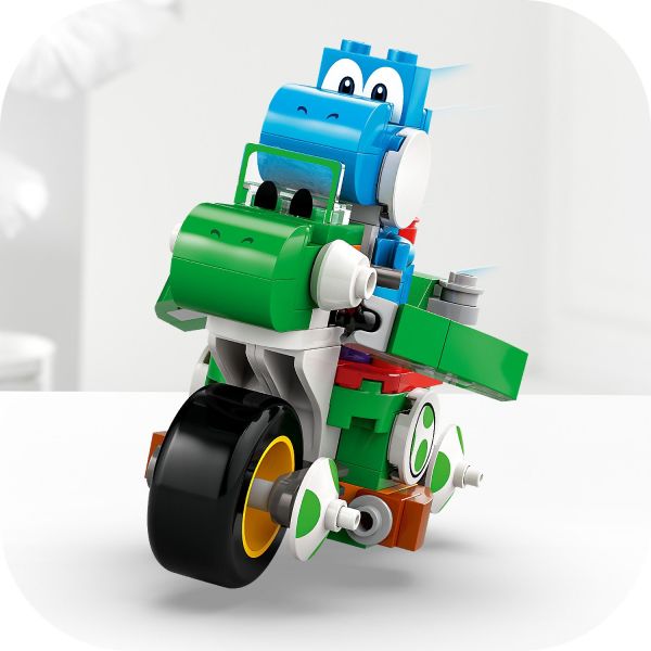 LEGO Super Mario: Mario Kart Yoshi Bike - Building Toy Set