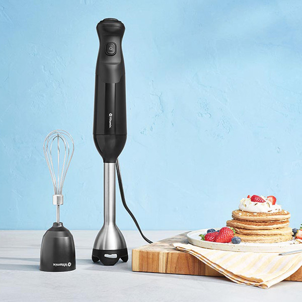 Vitamix 2-Speed Immersion Blender + Whisk Attachment, Black