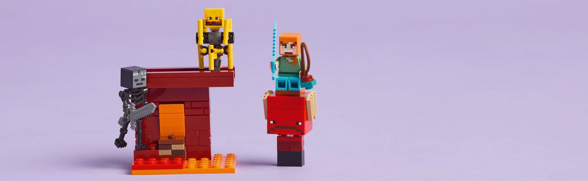 Quick-to-build LEGO Minecraft treat for kids