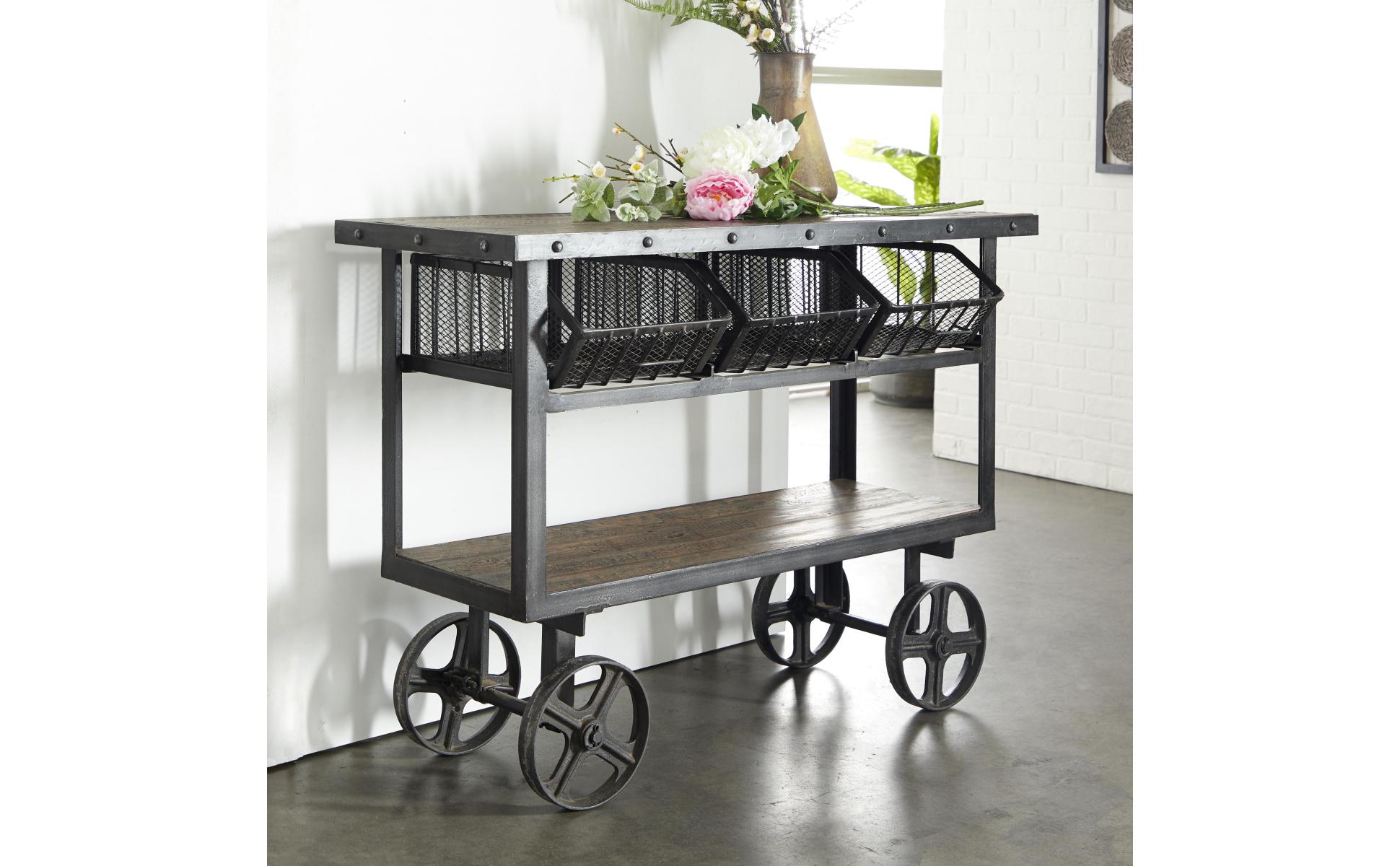 ORE International 6 Drawers Cheetah Print Wheeled Metal Cart ORE International 6 Drawers Cheetah Print Wheeled Metal Cart