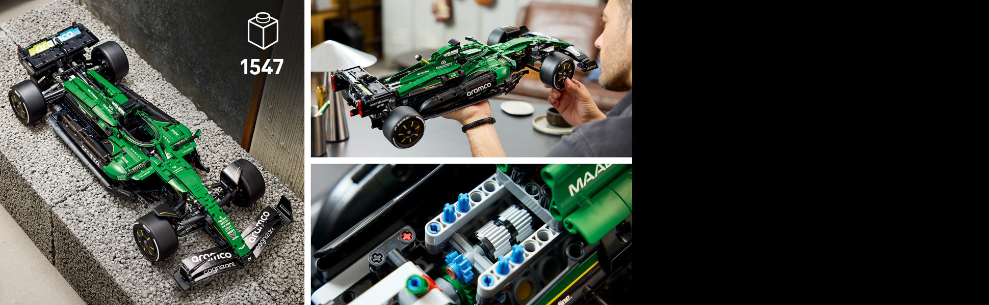 Enjoy a rewarding building project as you hone your engineering skills and assemble the details of this intricate model.