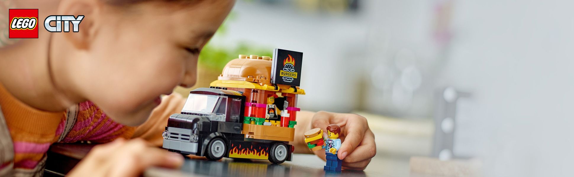 LEGO City Burger Truck Toy Building Set, Fun Gift for Kids Ages 5 Plus,  Burger Van and Kitchen Playset, Vendor Minifigure and Accessories,  Imaginative Pretend Play for Boys and Girls, 60404 - Walmart.com