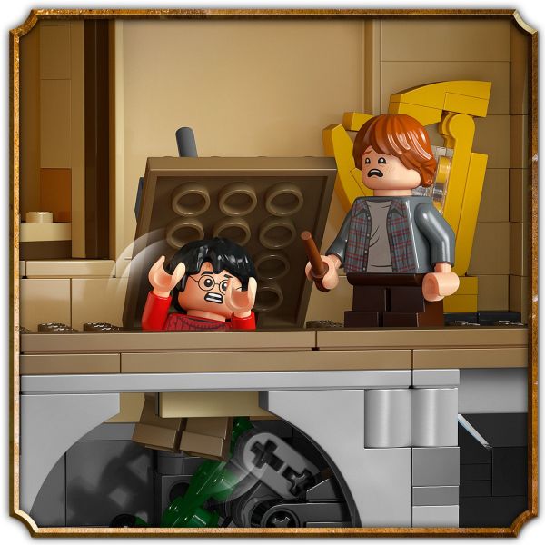 Escape from Fluffy’s room.