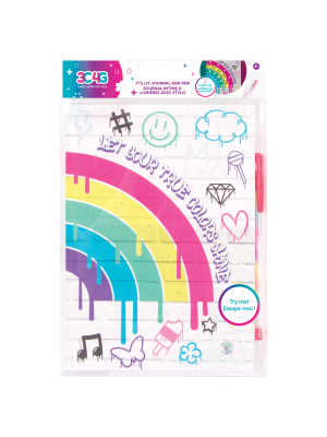 Three Cheers For Girls Graffiti: It's Lit Journal & Pen - JCPenney