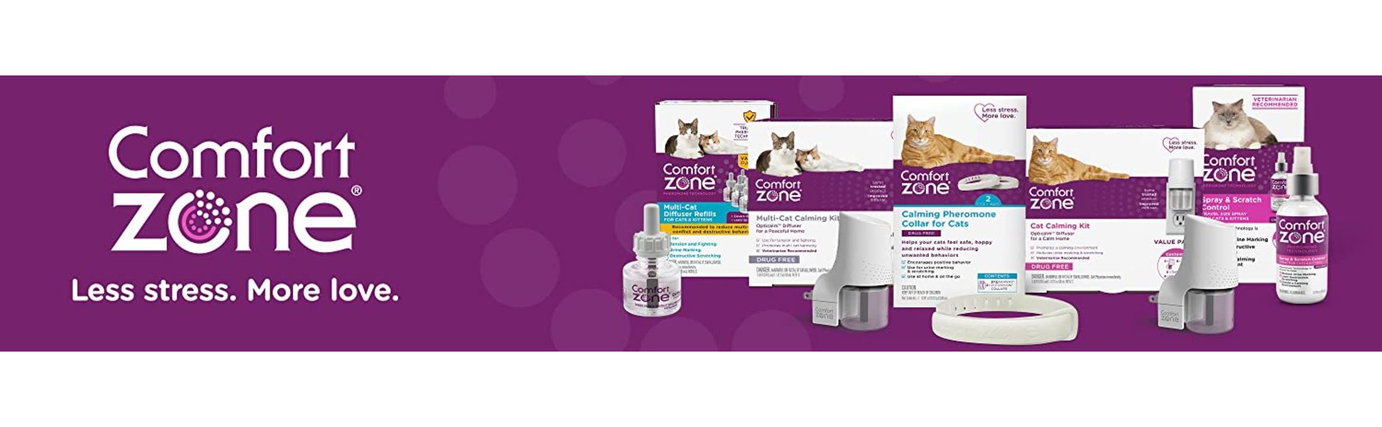 Comfort Zone Cat Calming Scratch Deterrent Spray 2 oz