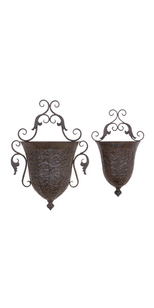 Benedirt置き物 Amazon.com: Spectrum Diversified Vintage Wall Mount 2-Tier
