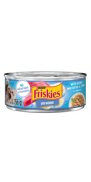 Shredded Ocean Whitefish & Tuna
