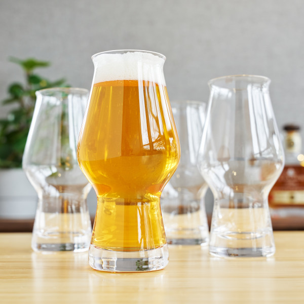 Wheat Beer Glasses, Set of 4 by True