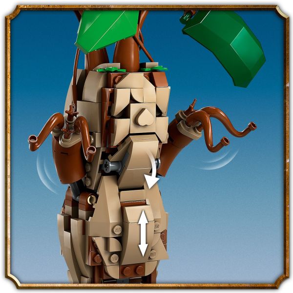 Move its chest to animate its mouth and limbs.