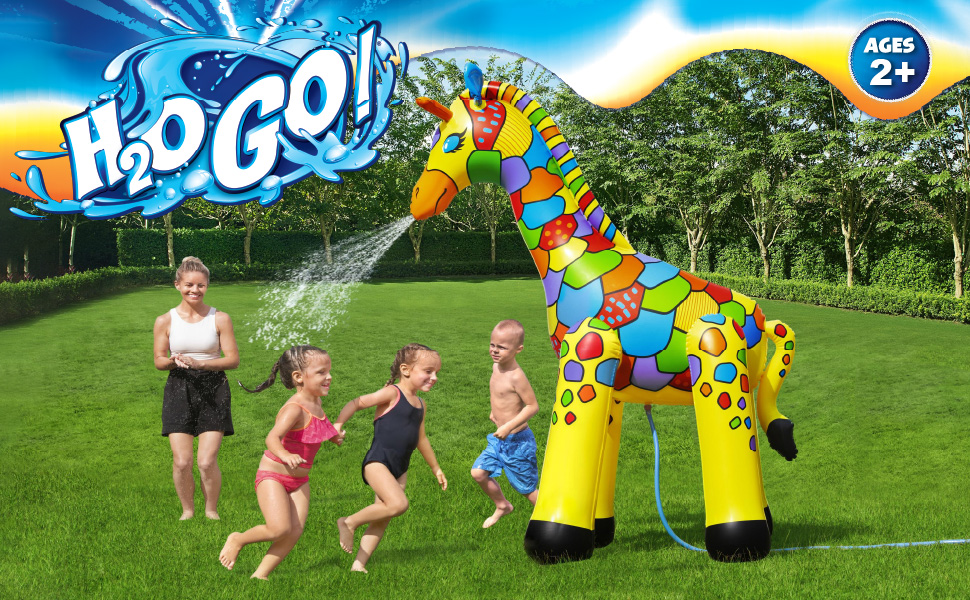 H2OGO! Jumbo Giraffe Sprinkler - Walmart.com