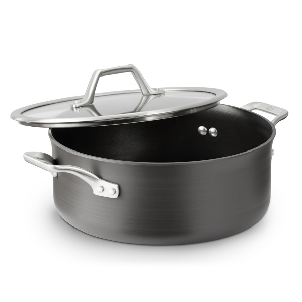 Signature Hard-Anodized Nonstick 5-Quart Dutch Oven with Cover