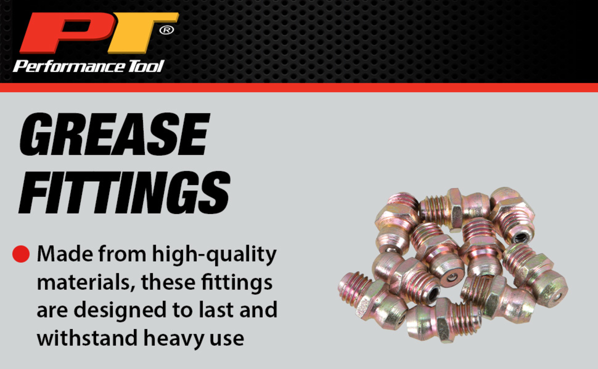10 pk. 1/8 NPT 45 Deg. Grease Fitting