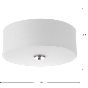 Progress Lighting Inspire Collection 13 in. Transitional Brushed