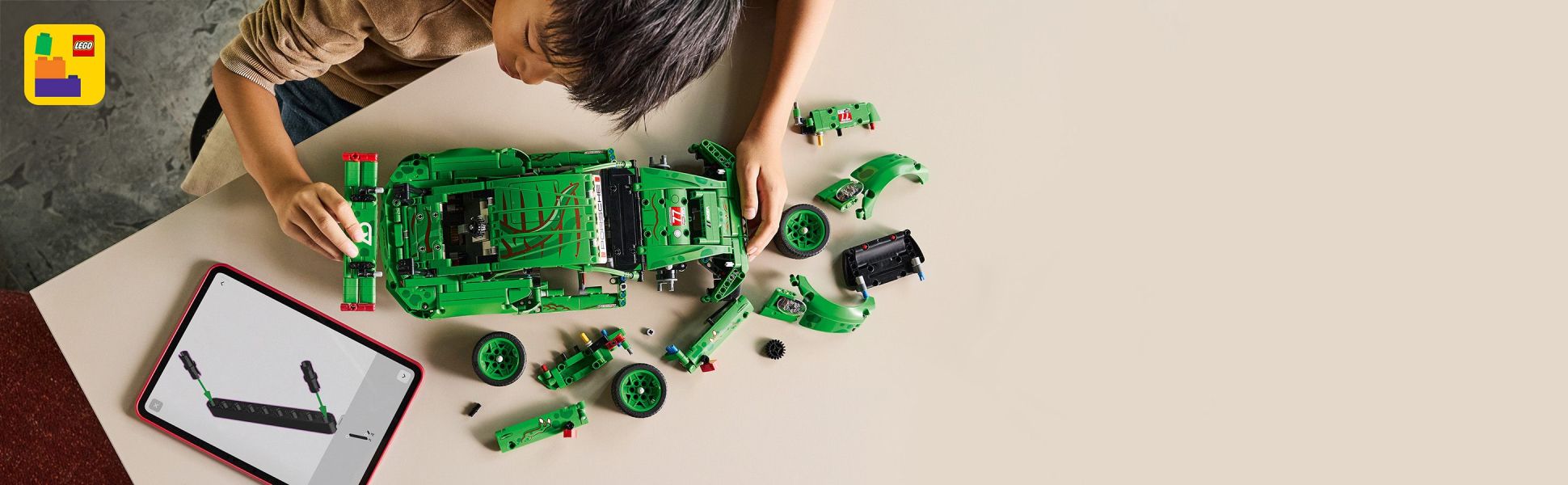 Builders can zoom in, rotate sets in 3D and track their progress using the fun, intuitive LEGO Builder app.