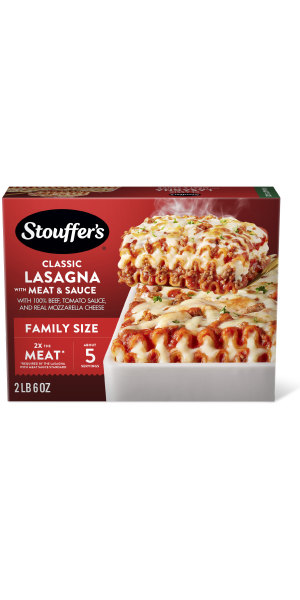 Classic Lasagna with Meat & Sauce