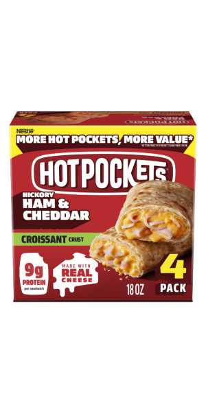 Hickory Ham & Cheddar (Crispy Buttery Crust)