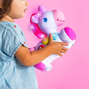 Baby Clementoni Magical Unicorn Singing Glowing Interactive Toy 