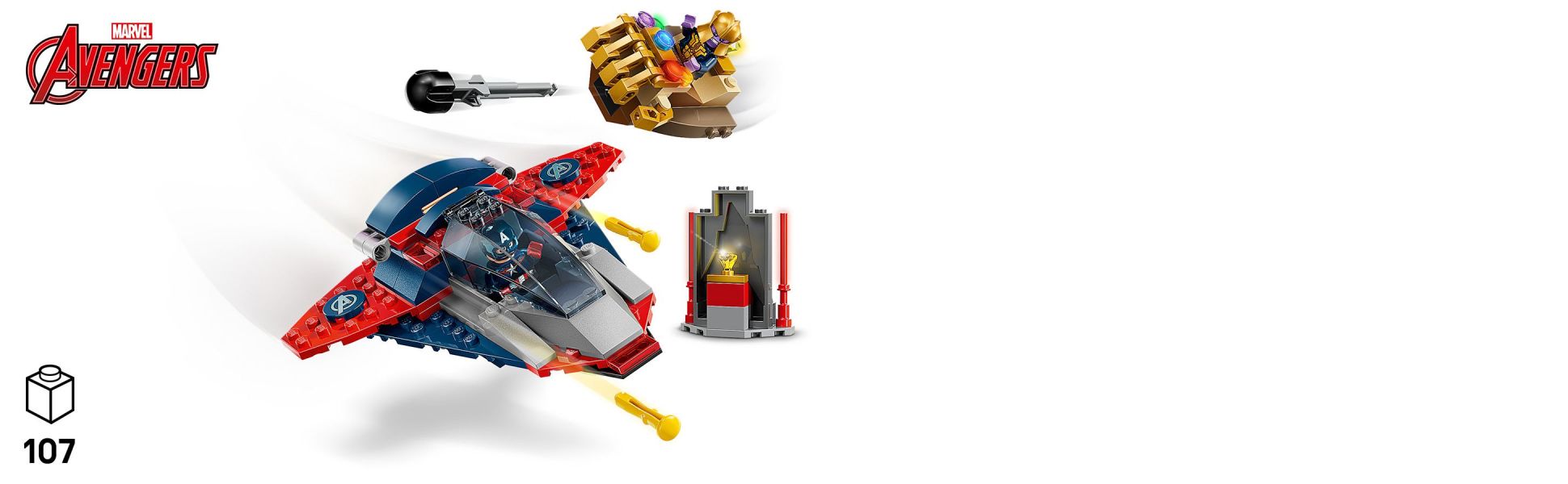 With familiar characters and a large Starter Brick to make building fast and fun, the space action soon gets started.