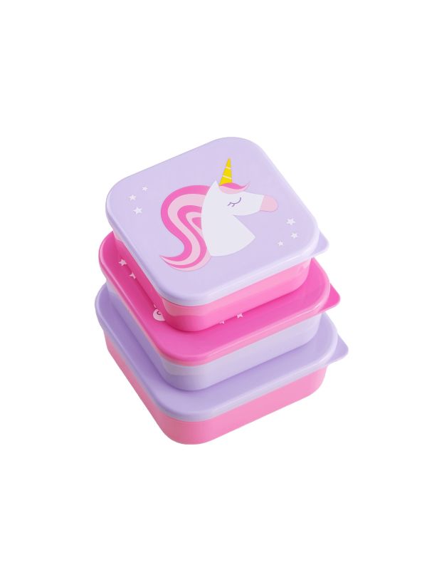 Wildkin Kids Nested Snack Containers - Heroes