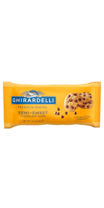 GHIRARDELLI Premium Semi-Sweet Chocolate Baking Bar, 4 OZ Bar