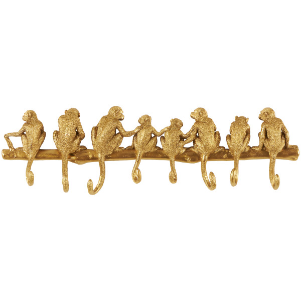 New Handmade Brass Monkey Wall Hooks Hangers Holders