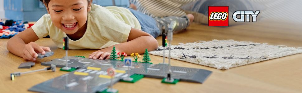  LEGO City Road Plates 60304 - Building Toy Set