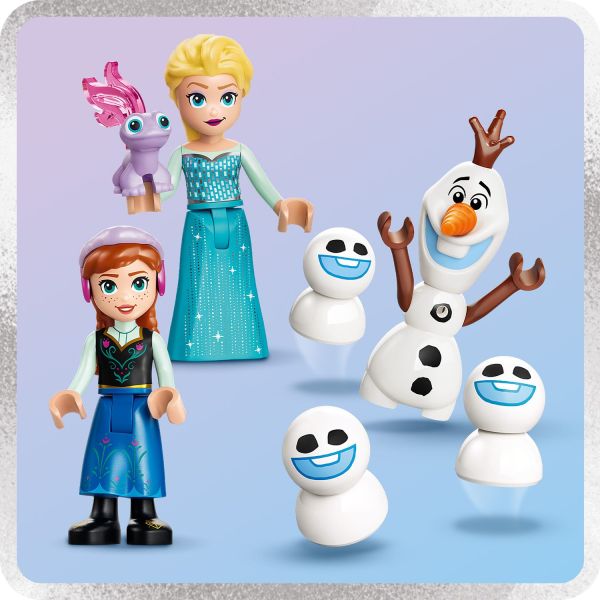 LEGO Disney Frozen Elsa's Ice Castle & Snow Ride Adventure 43281