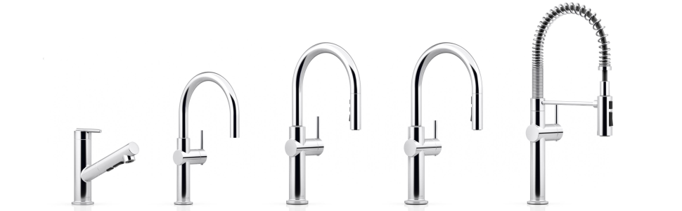 KOHLER Crue Single-Handle Pull-Out Sprayer Kitchen Faucet in