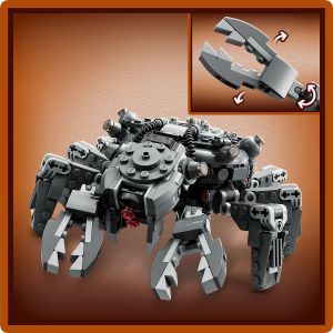 LEGO Star Wars Spider Tank 75361, Building Toy Mech from The Mandalorian  Season 3, Includes The Mandalorian with Darksaber, Bo-Katan, and Grogu 'Baby  Yoda' Minifigures, Gift Idea for Kids Ages 9+ 