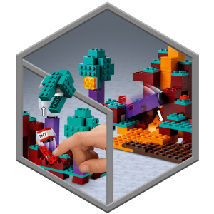 Lego Minecraft The Warped Forest - Lego 21168 - UPA STORE