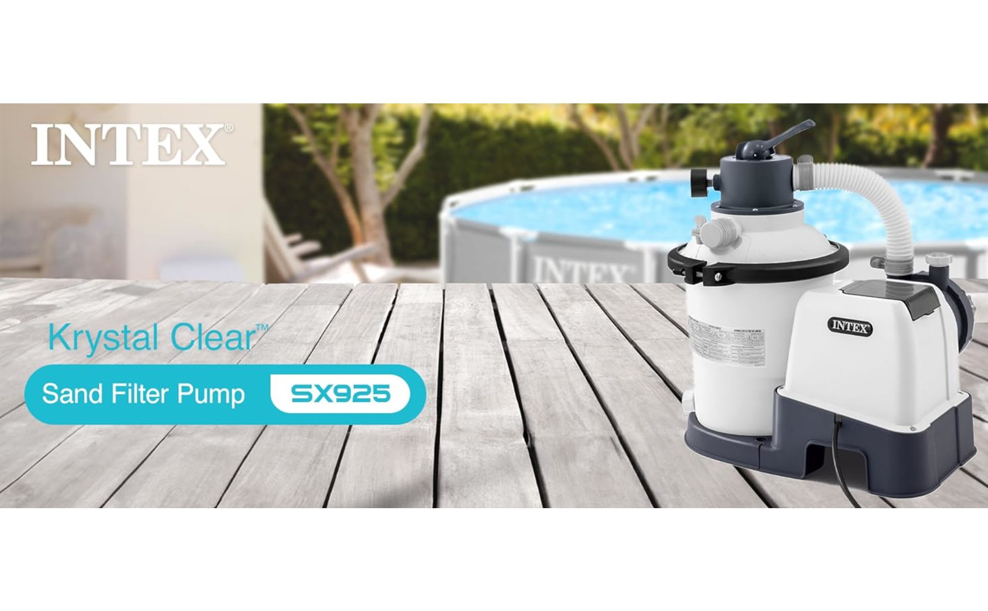 2100 Gph Intex Pool Sand Filter Setup C1500 Manual Intex Krystal